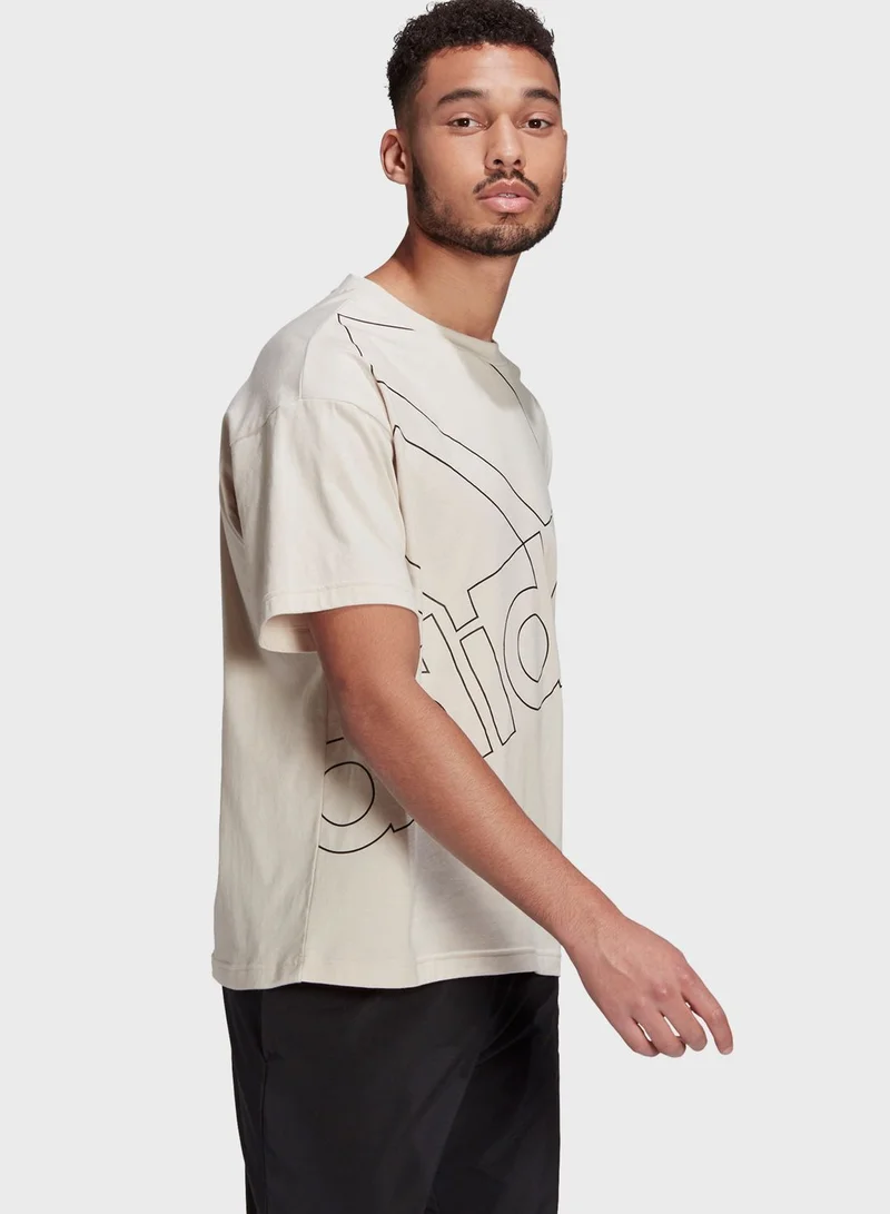 Adidas Giant Logo T-Shirt