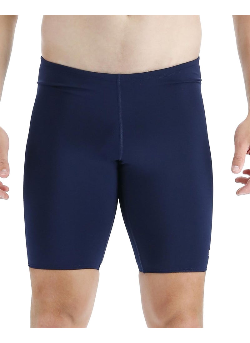 TYR TYR Men's Durafast Elite Solid Jammer Swimsuit, Navy, 36  - Image 1