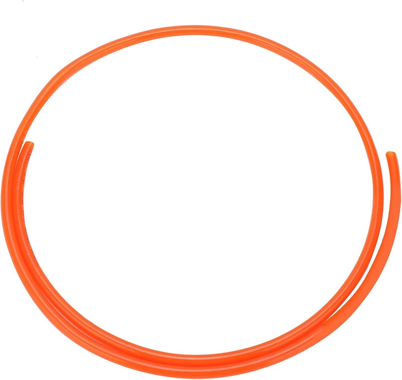 البرتقالي TPU أنبوب هواء هوائي OD14mm ID10mm مرن عالي الضغط 3m - Image 1