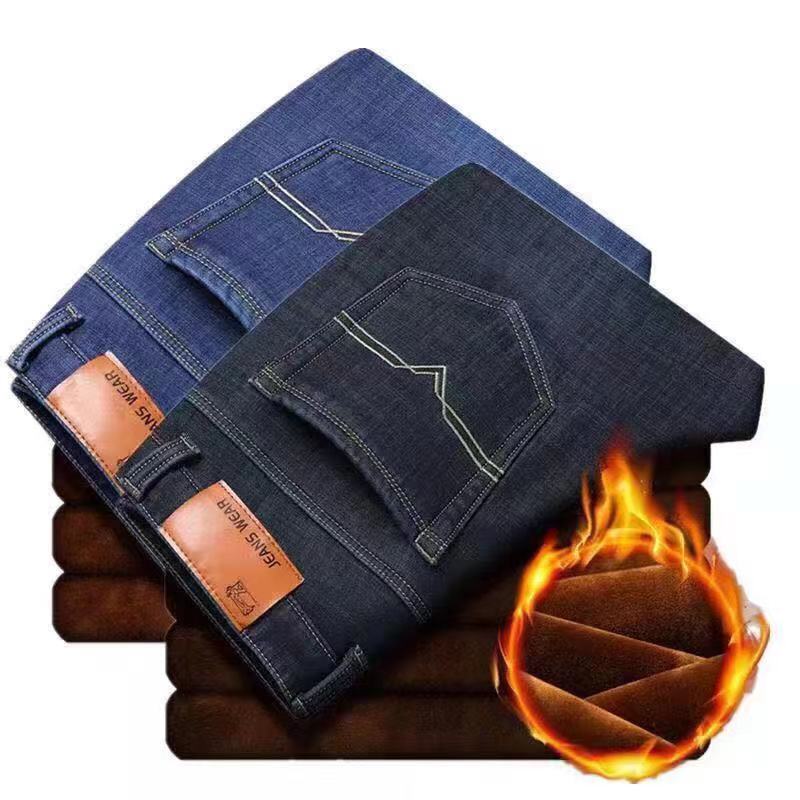 Unisex Classic Denim Jeans Loose Fit Daily Outdoor Wear - Image 3
