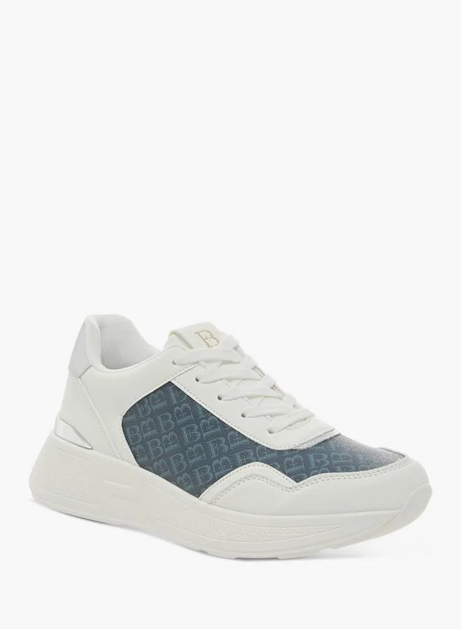 Flora Bella By Shoexpress WHITE Women Printed Shoes with Lace-Up Closure for Women | Best Price UAE