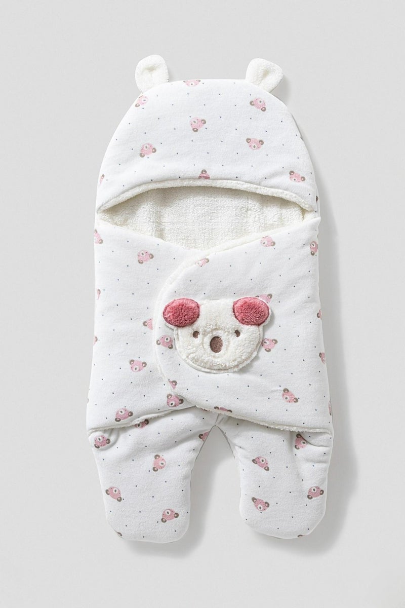 full moon 1 Newborn Swaddle Sack, Wearable Blankets Wrap for Baby Girls