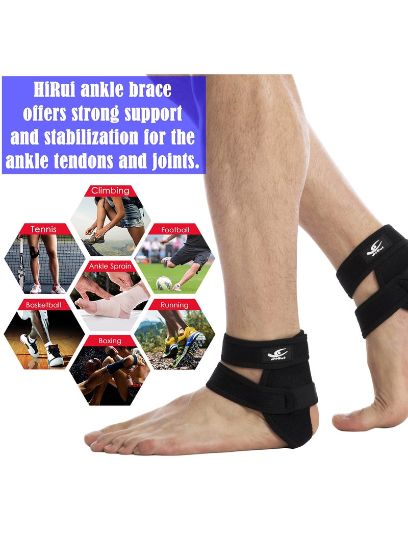 SOLARAE Ankle Brace, Ankle Support for Men Women, Adjustable Compression Ankle, Wraps Ankle Stabilizer, for Sports Protection, Running, Basketball, Pain Relief, Stabilize Ligaments, Arthritis, Breathable - Image 3