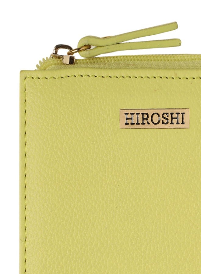 HIROSHI Genuine Leather Ladies Minimal Purse - Image 3