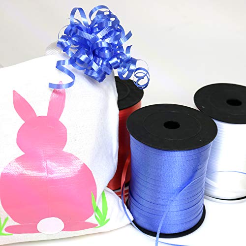 GIFTEXPRESS 500 Yards Blue Curling Ribbon for Balloon Ribbon, Balloon String, Gift Wrapping Supplies, Party Decorations, Art Crafts - Image 3