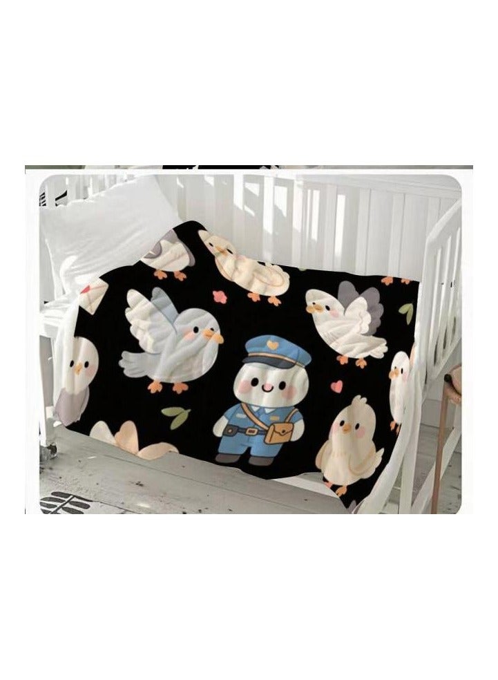 general Flannel thin blanket (warm and comfortable, suitable for sleep, gaming, dust removal and sandproof) 150cm*200cm - 176 - Image 3