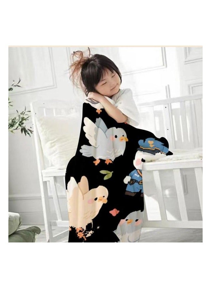 general Flannel thin blanket (warm and comfortable, suitable for sleep, gaming, dust removal and sandproof) 150cm*200cm - 176 - Image 4