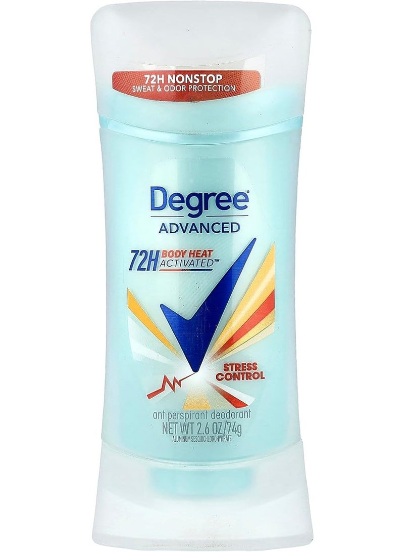 مزيل عرق متطور للتحكم في التوتر يدوم 72 ساعة، 74 غرام