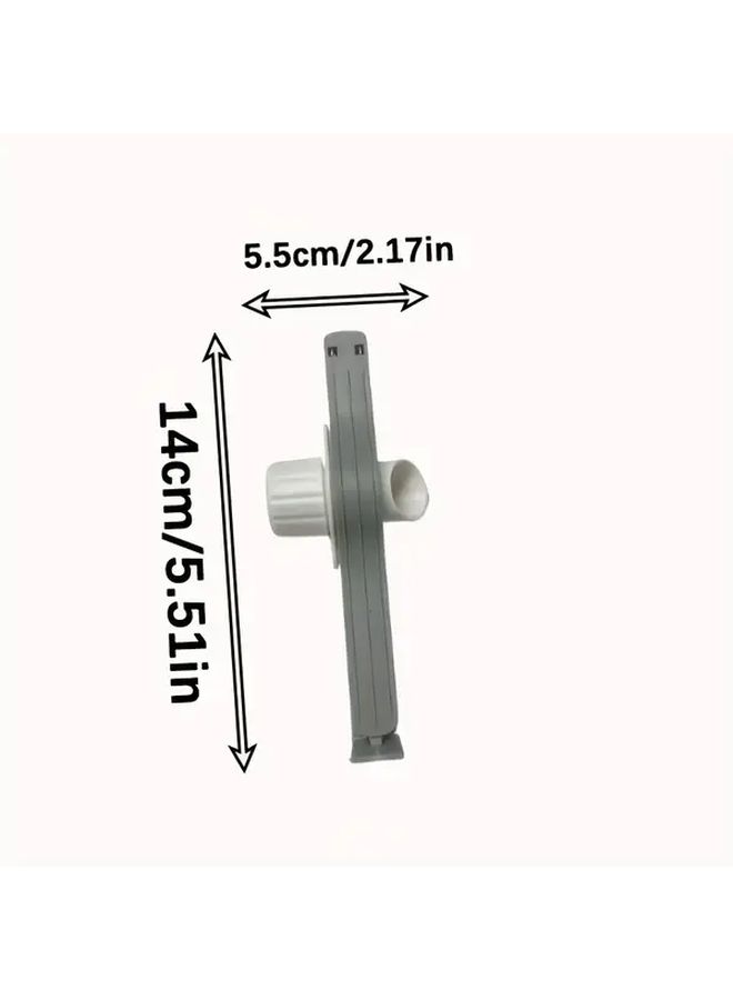 5 Pack Gray White Food Storage Moisture Proof Sealing Clips Bag Clips - Image 3
