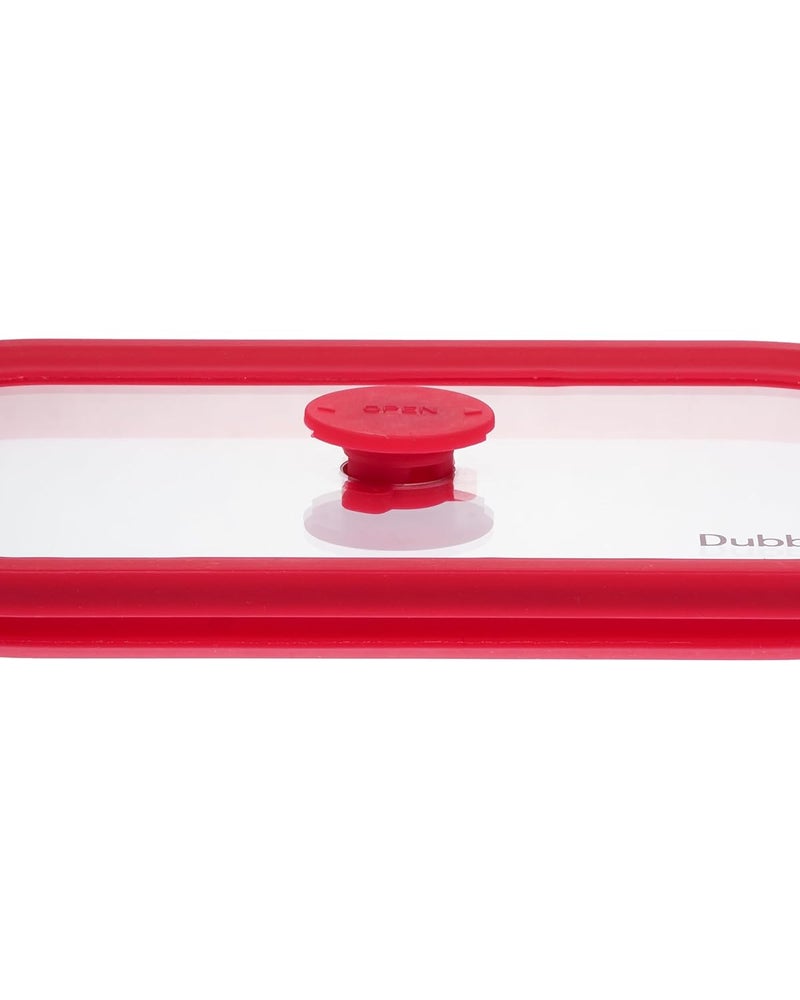 DUBBLIN GRACE RECTANGLE 800 Glass CasseroleCumServing Bowl with Lid Microwave Safe Stylish Durable 800ml Capacity - Image 4
