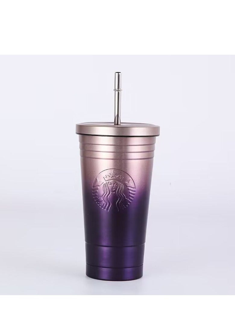 Starbucks Starbucks 304 Stainless Steel Large Capacity Water Cup Insulation Cup 