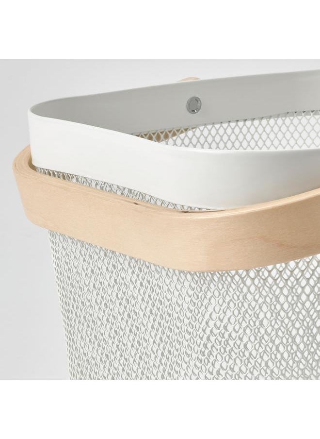 Generic Basket, white, 25x26x18 cm  - Image 4