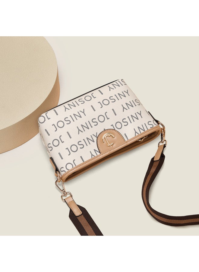 Josiny Ladies' Bag Light Luxury Printed Phone Bag, Large Capacity Casual Versatile Shoulder Bag Crossbody Bag For Women - Image 5