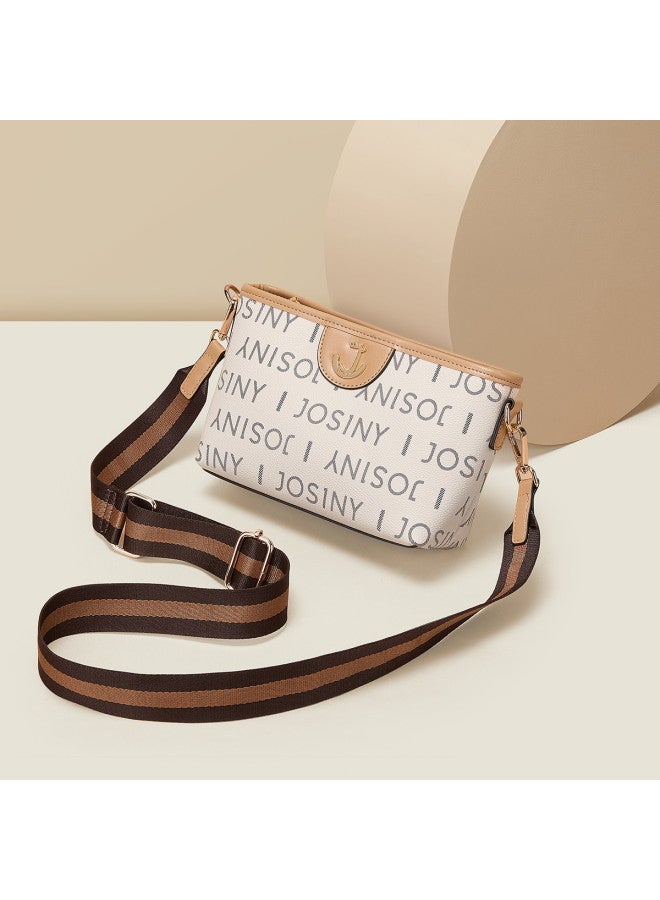 Josiny Ladies' Bag Light Luxury Printed Phone Bag, Large Capacity Casual Versatile Shoulder Bag Crossbody Bag For Women - Image 4