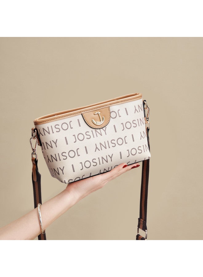 Josiny Ladies' Bag Light Luxury Printed Phone Bag, Large Capacity Casual Versatile Shoulder Bag Crossbody Bag For Women - Image 3