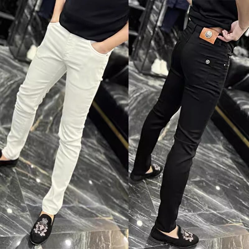 Unisex Casual Daily Denim Jeans - Image 2