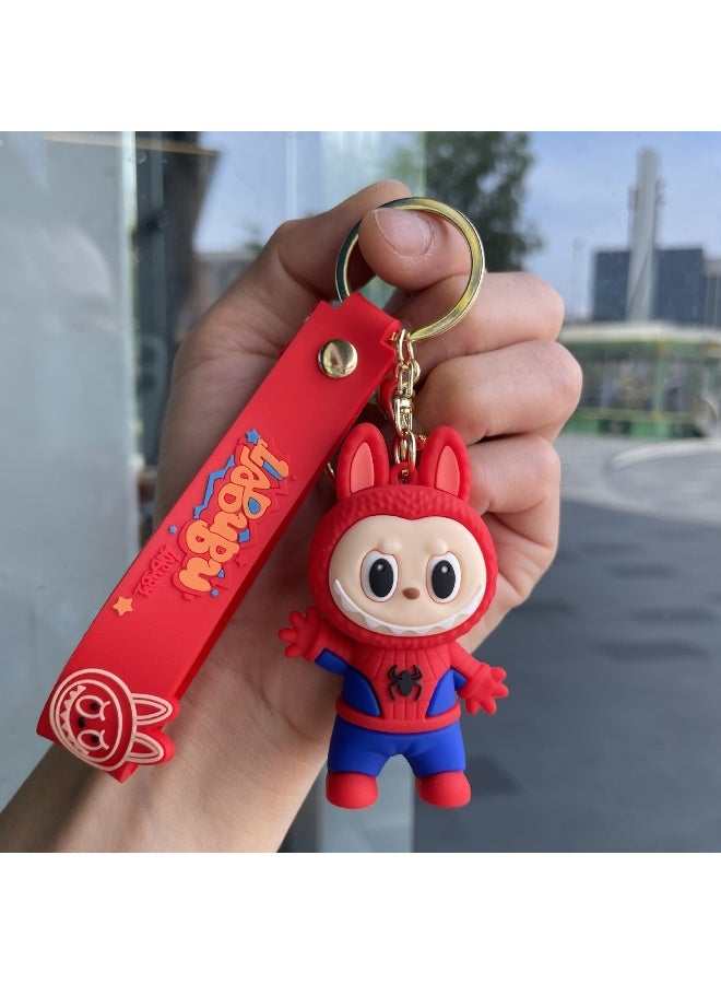 NIBEMINENT LABUBU Keychains, Cute Figurines, Student Schoolbag Pendants And Gifts 
