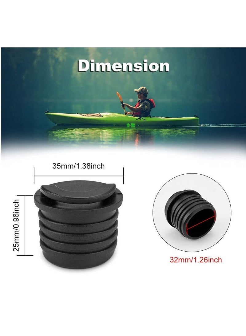 Boat Scupper Plugs, 16 Pcs Kayak Drain Plug Kayak Bungs Kayak Scupper Stoppers Ocean Kayak Scupper Plugs Kayak Drain Plug Replacement for Kayak Canoe Boat Drain Holes - Image 4