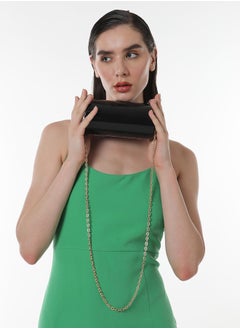 Haute Sauce The Columner Clutch Bag - Onyx Black  - Image 2