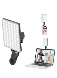 KASTWAVE LED High Power Rechargeable Clip Fill Video Light, Conference Kit 3 Modes, for Phone, iPad, Laptop  - Image 1