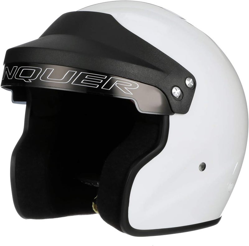 Conquer Snell SA2020 Approved Open Face Auto Racing Helmet - Image 1