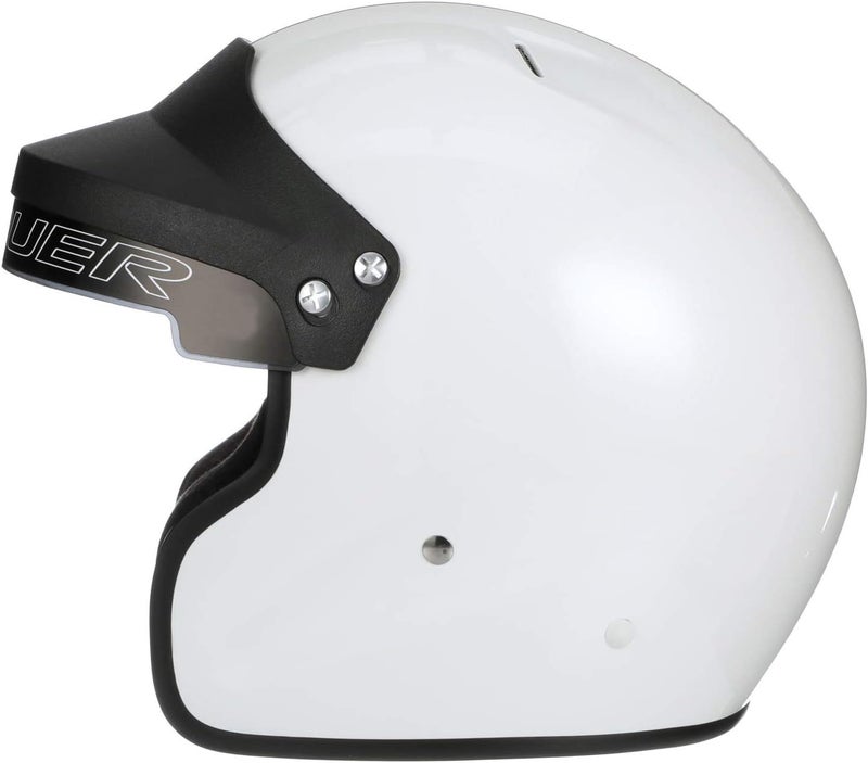 Conquer Snell SA2020 Approved Open Face Auto Racing Helmet - Image 4