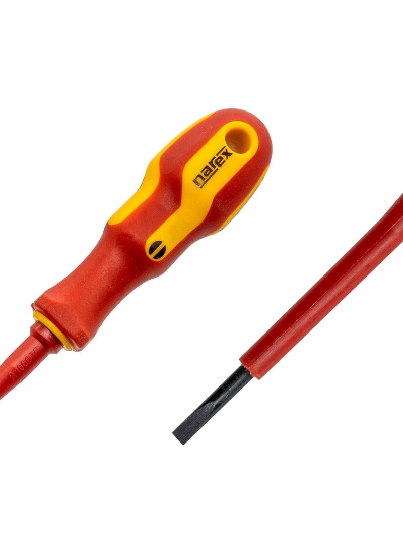 NAREX 834003 Slim Series Electrician Insulated Flat Screwdriver 3.0X100 mm  - Image 2