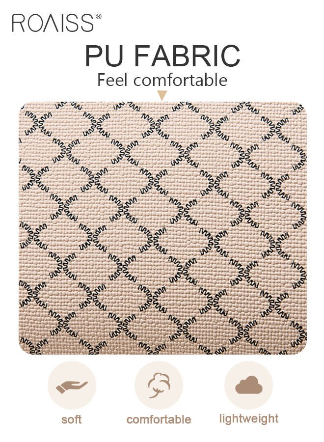 roaiss Women Stylish Crossbody Bag with Top Handle, Small Shoulder Bag with Adjustable Strap and Magnetic Buckle, Elegant Chic Handbag for Ladies, Ideal for Dating, Shopping and Everyday Use - Image 4