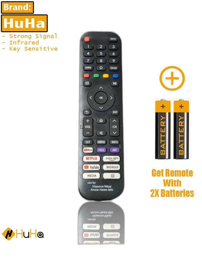 هوها التحكم عن بعد لـ Hisense Nikai Arrow Haam و MTC TV - Image 3