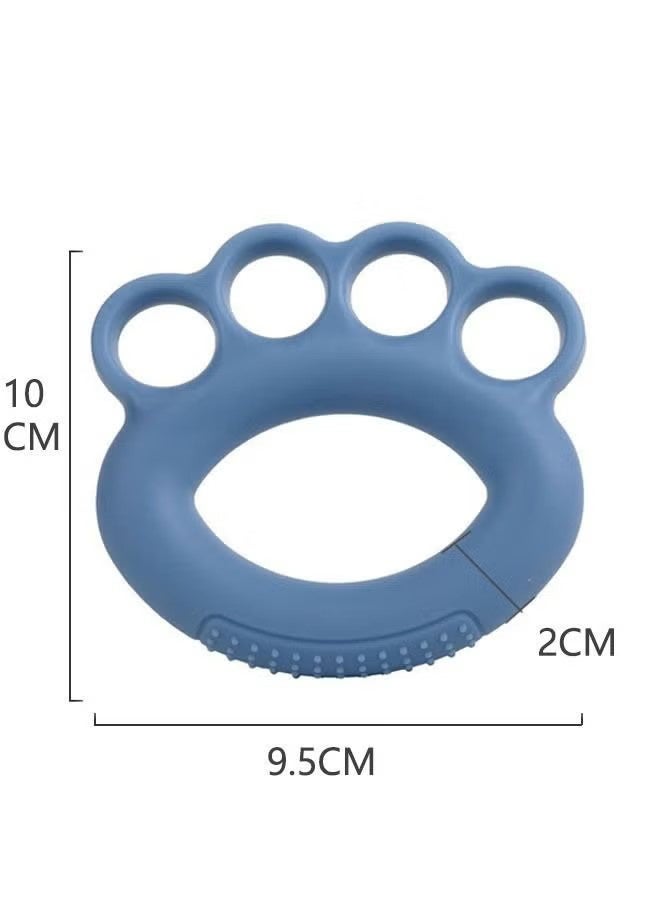 واي جيه مُقوي قبضة اليد، مقبض 60 باوند، مُدرب إصبع السيليكون، مُمدد اليد مُدرب قوة إصبع اليد، معصم الراحة وألم الإبهام - Image 2