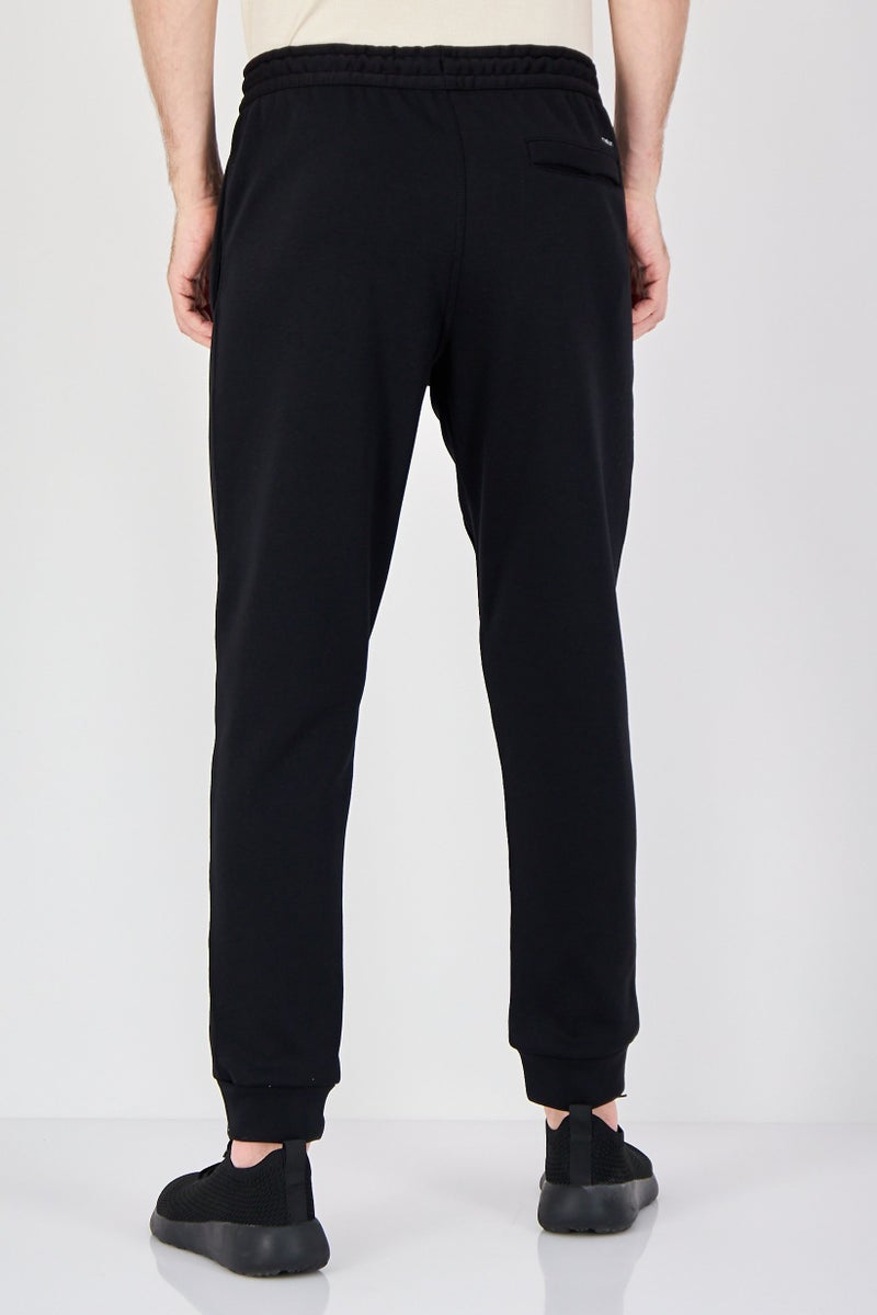 MOTION Men Sportswear Fit Outdoor Sweatpants, Black - Image 3