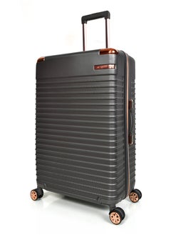 MORANO 4-Piece Unisex Morano Travel Luggage Trolley Set Grey Size 28''-24''-20''-12'' Inches  - Image 4