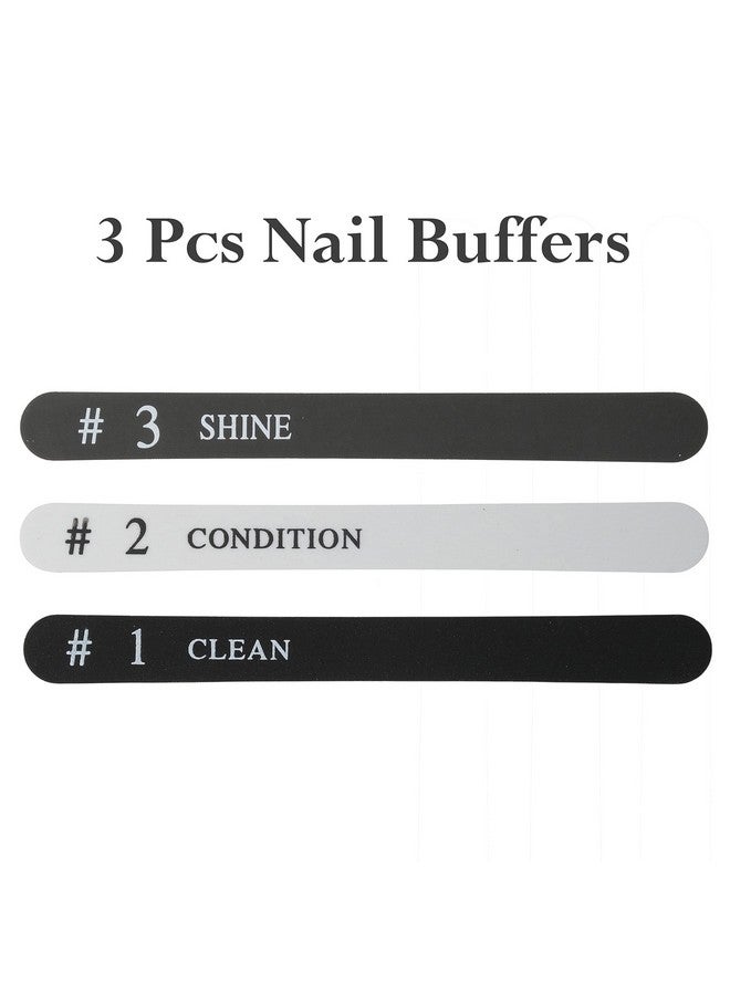 ستور 2508 مجموعة Store2508 من مقص الأظافر (قطعتان) وتلميع الأظافر (3 قطع) - Image 4