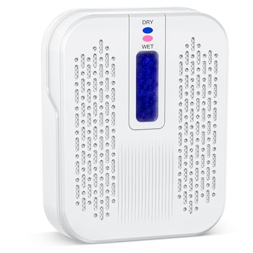 ATKMAYI Rechargeable Small Dehumidifier, Portable Mini Dehumidifier for Bathroom, Highly Efficient Dehumidification, Energy Saving, Suitable for Closet, Cars, Wardrobes, Bookcases - Image 1