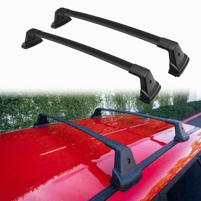 AntiTheft Roof Rack Cross Bars for 20202025 KIA Soul Without Side Rails Aluminum Crossbar Luggage Rack for Rooftop Cargo Carrier Bag Kayak Canoe Bike Snowboard Skiboard