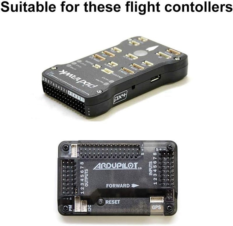 elechawk 9 PCS 1.25mm to Dupont 2.54mm Pitch Adapter Cables Wire Compatible with JST Molex PicoBlade 1.25 for Pixhawk Flight Controller RC Drone 2Pin to 8P - Image 4