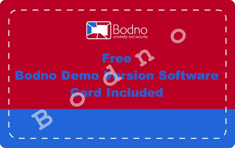 Bodno Bodno 2 x Magicard Pronto 100 Printer MD100YMCKO Color Ribbon  YMCKO  100 Prints Software Demo Card - Image 4