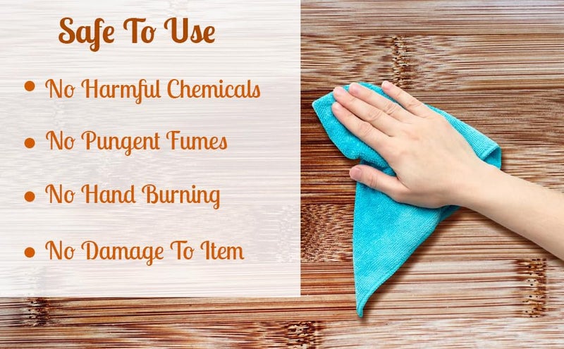 Cleanz-Up Rust & Tarnish Remover Powder, Shine Restore, All Purpose, No Fumes, Eco Safe | For Cloth, Metal, Taps, Tiles, Steel, Iron, Cycle, Bike, Kitchen, Toilet - 150 gms Pack - Image 5
