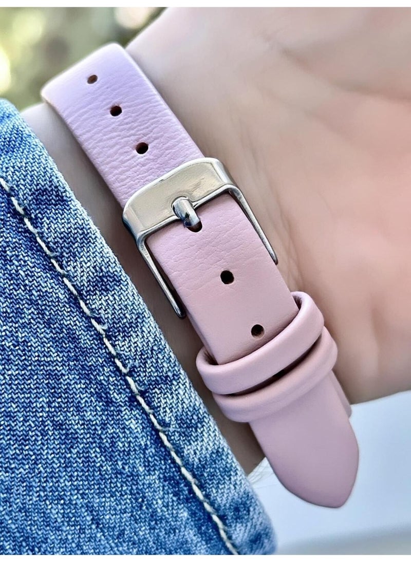 Q&Q - Women's Leather Band Wristwatch - Image 1