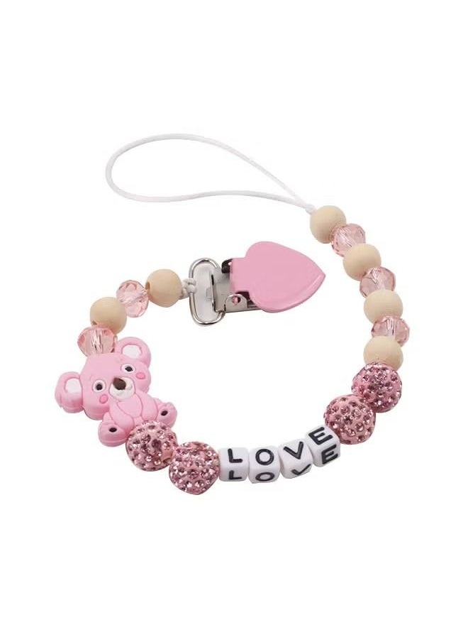 Gonice Baby baby pacifier chain Burst silicone pacifier chain  - Image 1