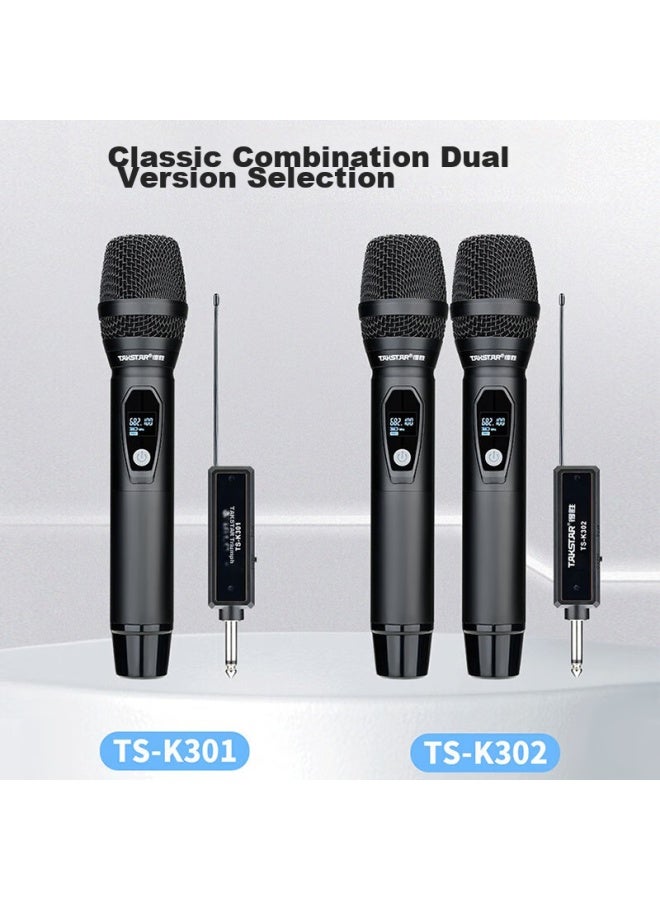 Takstar Ts-k301 Wireless Microphone, Dynamic Microphone For Guitar Playing, Singing, Karaoke, Outdoor Sound, Conference, Stage Microphone, Wireless One-to - Image 4