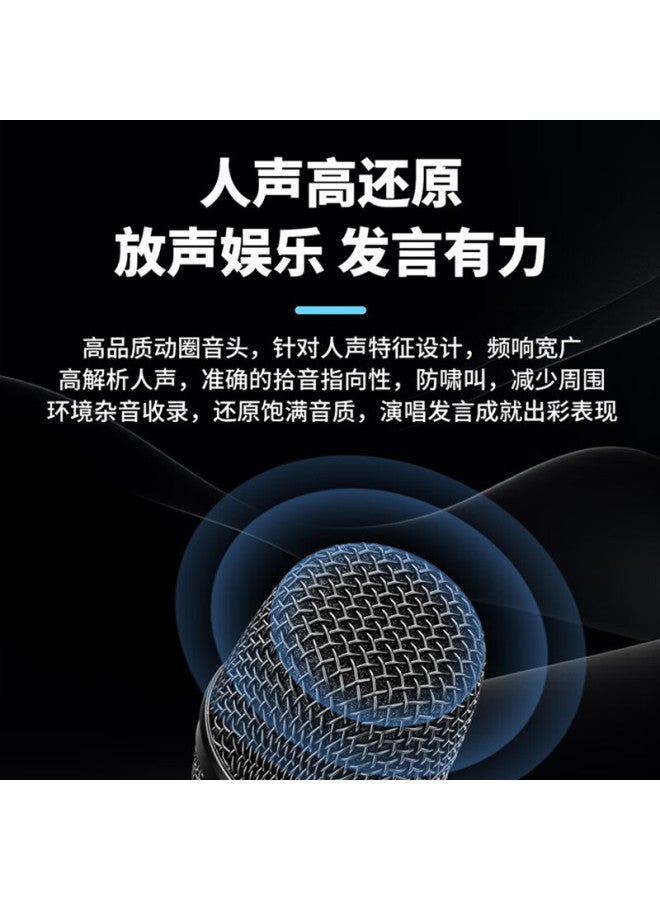 Takstar Ts-k301 Wireless Microphone, Dynamic Microphone For Guitar Playing, Singing, Karaoke, Outdoor Sound, Conference, Stage Microphone, Wireless One-to - Image 3
