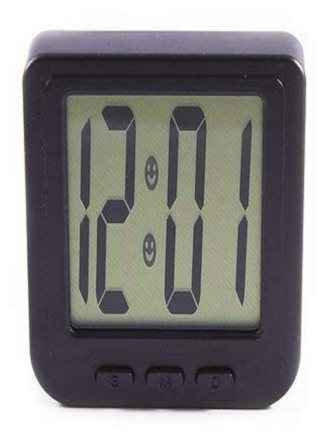Royals Digital Clockk (1826) | Magnetic Clockk Led Digital Magnet Date and Time Clockk Big Display Table Clock Small Alarm Clock - Image 1