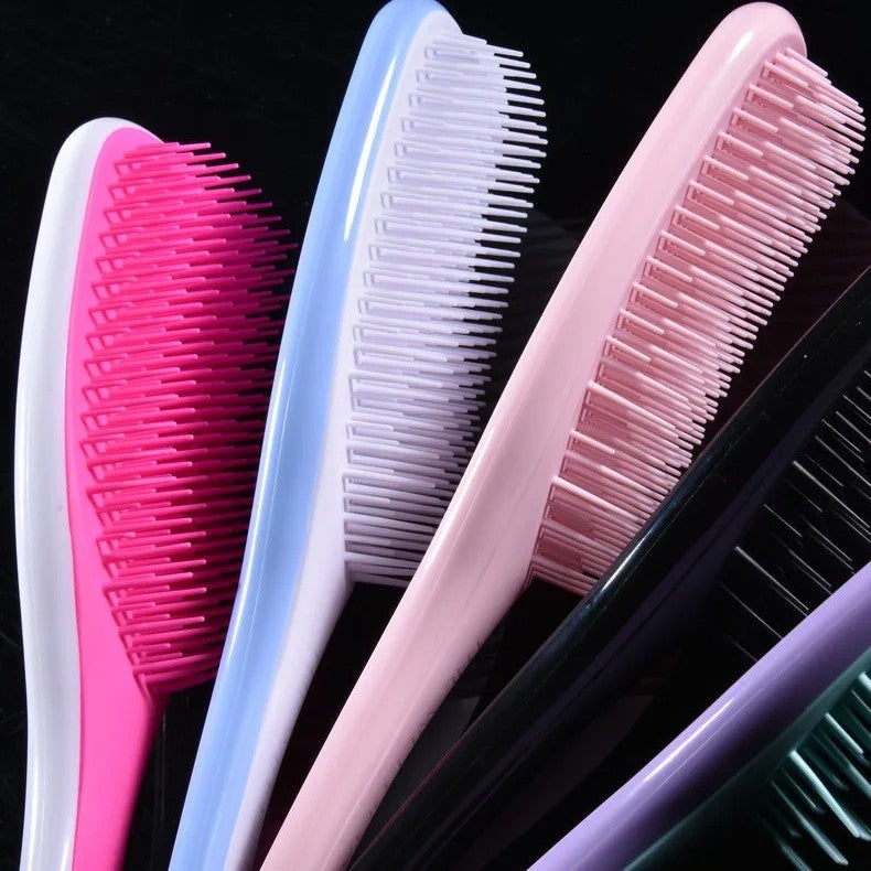 Y&D Hot Sale Detangling Hair Brush - ABS Handle, Anti-Static, Massage Scalp, High Quality Plastic Hairbrushes - Image 3