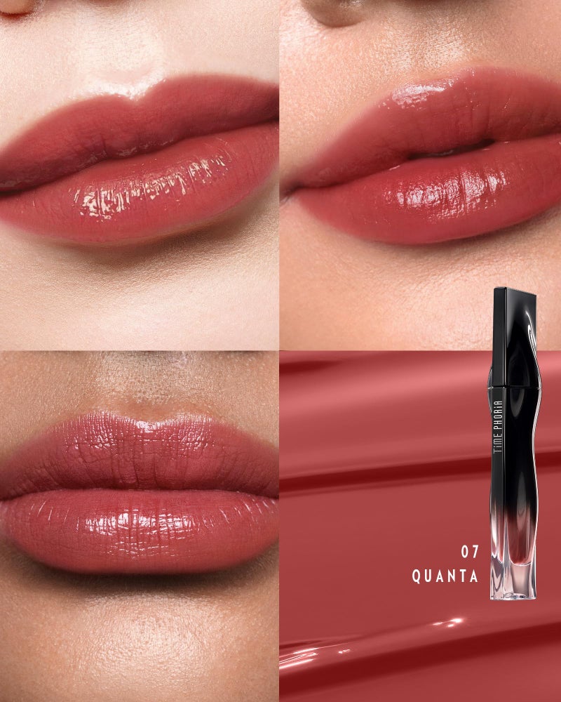 TIMEPHORIA Stellar Dust Lip Stain 07 Quanta, Transfer-Proof & Smudge-Proof Lip Gloss, Orangish Red Tinted Glossy Finish, High-Pigment Vibrant Color, Hydrating Lightweight Long-Lasting Lip Makeup - Image 2
