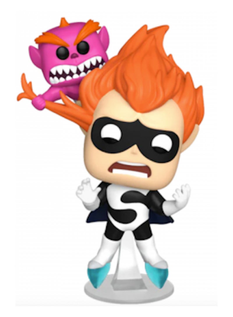 Funko Pop! Cartoon Animation: Disney Pixar - The Incredibles -JJ and Syndrome (1506) - Image 1