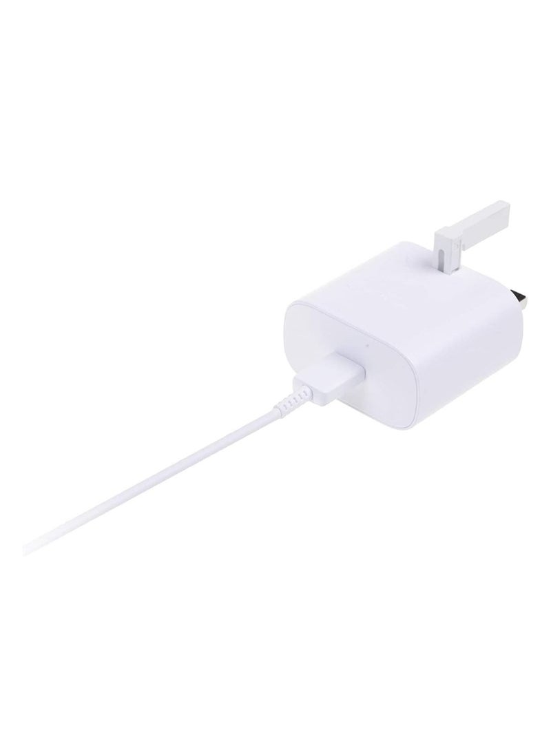 Gravity Samsung Original 45W USB-C Tablet and Mobile Phone Wall/Mains Plug Charger – Genuine Super Fast Charging 2.0 for Samsung Galaxy Note S10+ and other USB Type C Devices– White, - Image 4