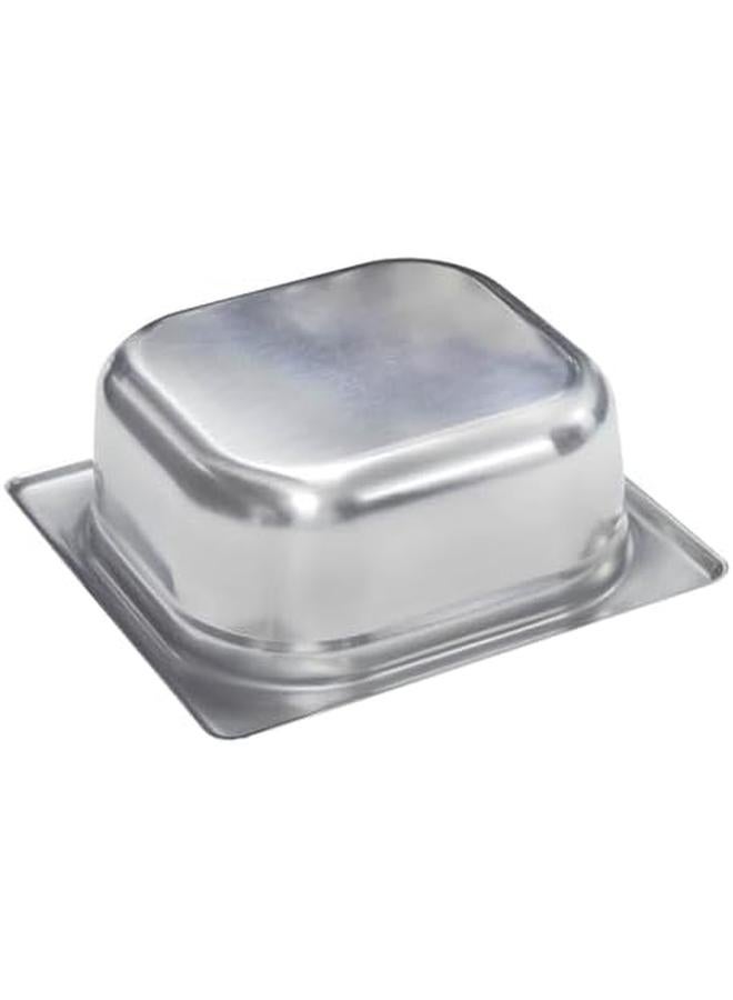 RAJ Steel Gn Pan Silver 176X162X65 Mm Gastronorm Pan Catering Pan Food Warmer Pan Food Storage Container - Image 3