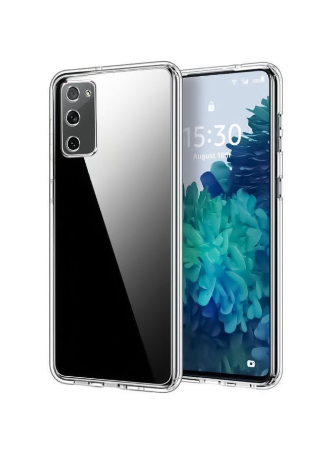 Case Compatible with Samsung Galaxy S20 FE / S20 Lite 6.5 inches / S20 (Fan Edition)  Case Crystal Clear Soft TPU Gel Case Flexible Silicone Anti-Scratch Camera Protection Transparent TPU Cover - Clear - Image 1