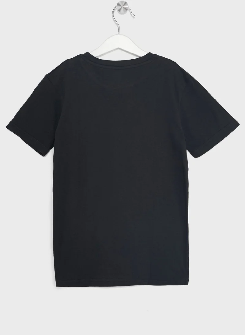 وارنر بروس Tom And Jerry  Teen Boys Graphic Printed Tee